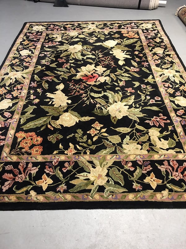 Rug before cleaning