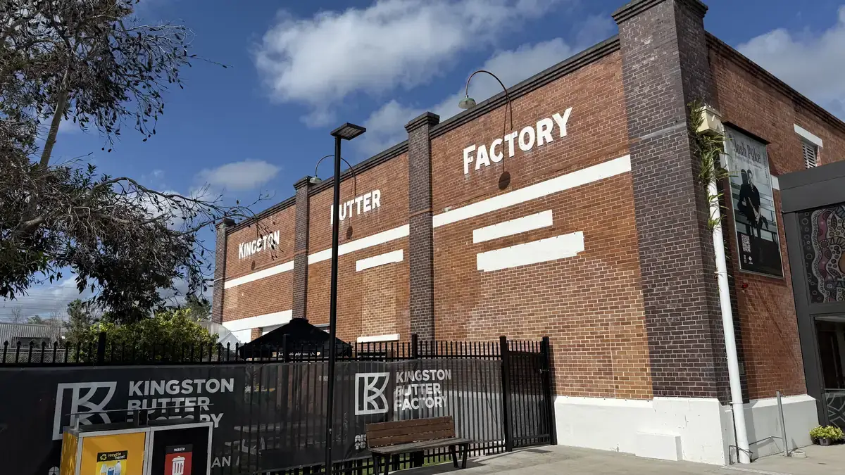 The old Kingston Butter Factory building